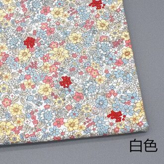 147X50Cm Bloem Poplin Katoen Stof Ambachten Zomer Kleding Kids Jurk Patchwork Stof Voor Haar Boog Naaien Tissue katoenen Doek kleding stof 5