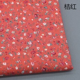 147X50cm Kleine Bloemen Gedrukt Stof Poplin Katoen Patchwork Naaien Voor Kleding Jurk Blouse Diy Handgemaakte Accessoires kleding stof 2