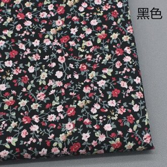 147X50cm Kleine Bloemen Gedrukt Stof Poplin Katoen Patchwork Naaien Voor Kleding Jurk Blouse Diy Handgemaakte Accessoires kleding stof 3