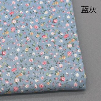 147X50cm Kleine Bloemen Gedrukt Stof Poplin Katoen Patchwork Naaien Voor Kleding Jurk Blouse Diy Handgemaakte Accessoires kleding stof 4
