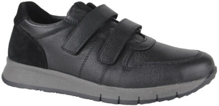 1490001-000 heren klittenbandschoenen - maat 43 Zwart