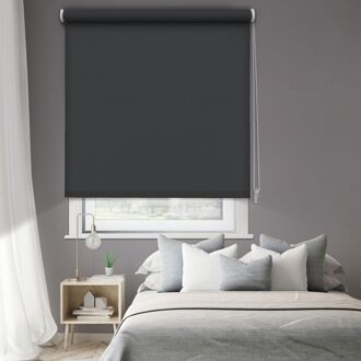 1496 Verduisterend Rolgordijn Antraciet 60x250cm