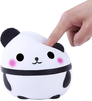 14CM Kawaii Panda Squishy Slow Rising Creative Animal Doll Soft Squeeze Toys For Children Funny Stress Reliever Toys For Adults