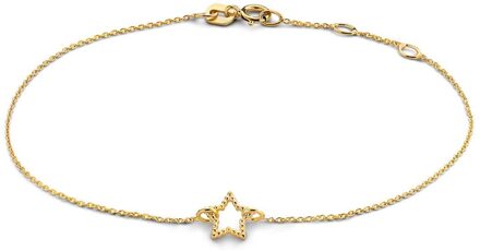 14k armband Ster  goud - One Size,