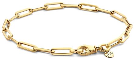 14k gouden schakelarmband Charm Petite  goud - One Size,