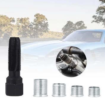 14mm Cylinder Head Tap Spark Plug Rethreading Helicoil Thread Repair Tool Kit
