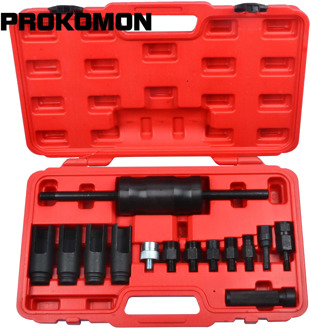 14Pc Diesel Removal Injector Puller Tool For Bosch Delphi Denso Siemens