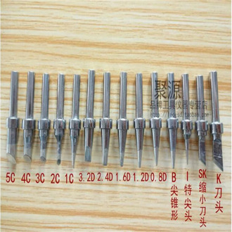 14pcs/lot 200M Series Suitable For BK2000A Welding Soldering Iron Head 203H 205H Soldering Station Iron Tip Iron Tsui B I