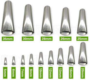14pcs /Set Stainless Steel Caulking Finisher Sealing Nozzle Applicator Tool Tools Workshop Equipment Hand Tools