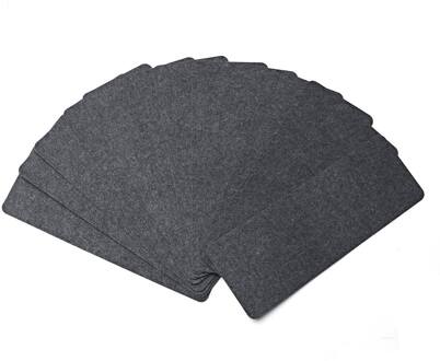 14Pcs Zelfklevende Trap Matten Anti-Slip Stap Tapijten Veiligheid Mute Vloermatten Veilig Trap Pads Voor thuis donker grijs