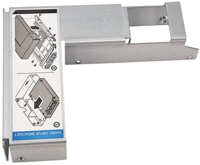 14th Generatie 3.5 "Hdd Bracket X7K8W Voor Dell R740 R640 R440 R340 T640 T440 Hard Drive Bay.09W8C4 2.5 naar 3.5" Hard Adapter 2.5 to 3.5