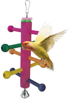 14X23Cm Papegaai Ruwe Hout Vork Boom Stand Rack Speelgoed Hamster Zitstokken Voor Vogelkooi Willekeurige Pet producten Vogels #3