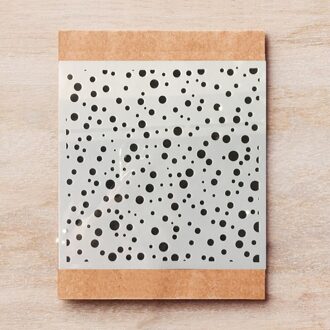 15*15cm Polka Dot Texture DIY Layering Stencils Painting Scrapbook Coloring Embossing Album Decorative Template