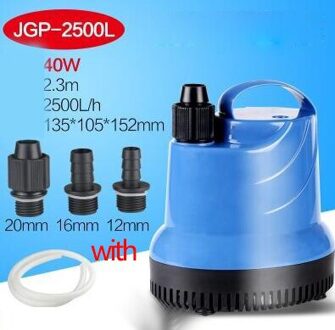 15/20/40/55/80W Aquarium Dompelpomp Verticale Zuigpomp Zuig Aquarium Filter mooie rustige Kleine Pomp voor Zuigpomp JGP-2500