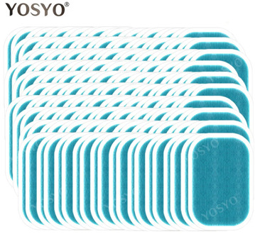 15/30/50/100Pair Replacement Gel Pads For EMS Trainer Weight Loss Abdominal Muscle Stimulator Exerciser Replacement Massage Gel