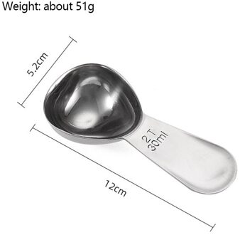15/30 Ml Maatbekers En Maatlepel Scoop Siliconen Handvat Keuken Meten Koffie Keuken Tool Coffeeware Accessoires 30ml