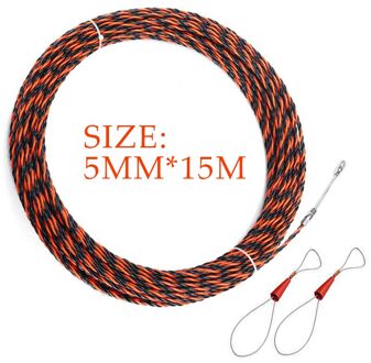 15/30M 5Mm Kabel Puller Glasvezel Elektrische Kabel Draad Puller Elektrische Tape Kabel Gids Apparaat Push Duct slang Rodder Vis 15M