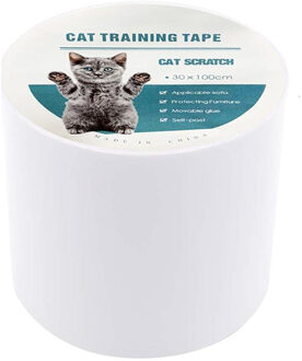 15/30X100Cm Anti-kras Kat Training Tape Scratch Guard Mat Lederen Meubels Sofa Protector Anti-Grab Stok Tapes Voor Katten