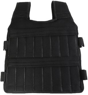 15/35Kg 50Kg Max Laden Gewogen Vest Verstelbare Voor Boksen Training Verdikking Oefening Vest Fitness Jas Zand kleding 1-15KG