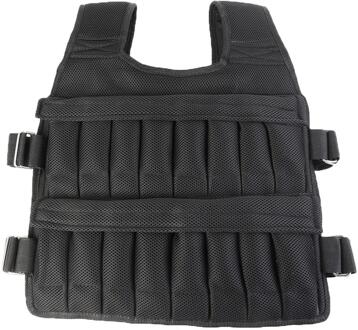 15/35Kg 50Kg Max Laden Gewogen Vest Verstelbare Voor Boksen Training Verdikking Oefening Vest Fitness Jas Zand kleding 1-35KG