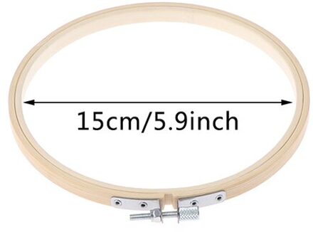 15-40Cm Bamboe Frame Embroidery Hoop Ring Diy Needlecraft Kruissteek Machine Ronde Loop Hand Huishoudelijke Naaien Gereedschap XS