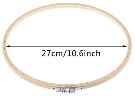 15-40Cm Bamboe Frame Embroidery Hoop Ring Diy Needlecraft Kruissteek Machine Ronde Loop Hand Huishoudelijke Naaien Gereedschap