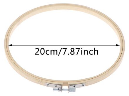15-40Cm Bamboe Frame Embroidery Hoop Ring Diy Needlecraft Kruissteek Machine Ronde Loop Hand Huishoudelijke Naaien Gereedschap