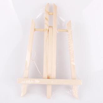 15.5Cm Hoogte Houten Mini-Desktop Kinderen Schildersezel Pinewood Kleine Schildersezel Mini-Display Frame R20