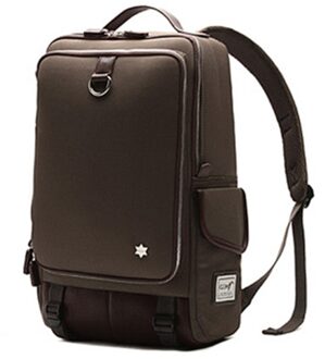 15.6 Inch Notebook Rugzakken Mannen Schoudertassen Mode Business Casual Waterdichte Schooltassen Meisjes Rugzak koffie