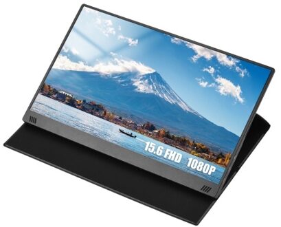 15.6 Inch Portable Monitor Ultra Thin Display 1080P IPS Screen with Smart Cover