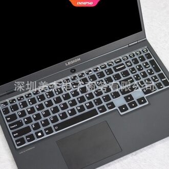 15.6 Inch Silicone Laptop Notebook Toetsenbord Cover Ultradunne Skin Protector Voor Lenovo Legioen R7000 Y7000P Waterdicht zwart