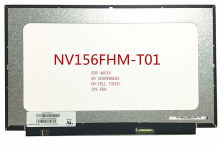 15.6" IPS FHD On-cell Touch 1920x1080 Notebook Matte Scherm EDP 40Pin No Screwholes - small