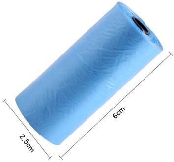 15/75 Pcs Afbreekbare Pet-afval Kak Tassen Hond Kat Schoon Up Refill Vuilniszak Hond Kak Tas Afval Zakken Dispenser outdoor Schoon 1 stk willekeurig kleur