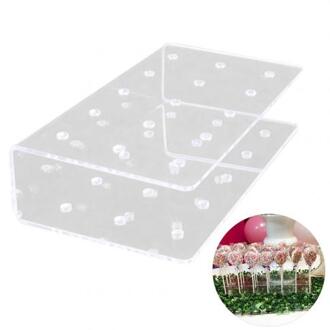 15 Gaten Acryl Lolly Display Stand Wedding Party Candy Dessert Stok Houder