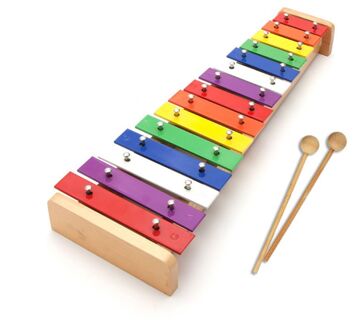 15 Geluid Aluminium Piano Kinderen Vroege Onderwijs Klop Piano Xylofoon