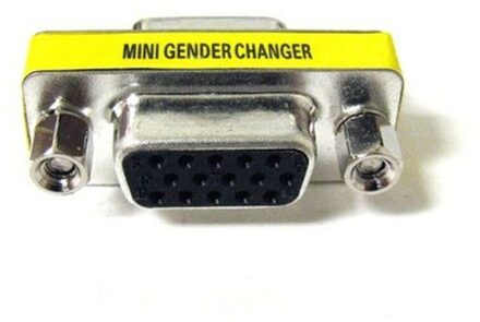 15 HD VGA Gender Changer Adapter Female-Female - small