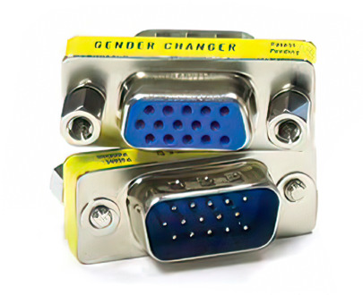 15 HD VGA Gender Changer Adapter Female-Male - small