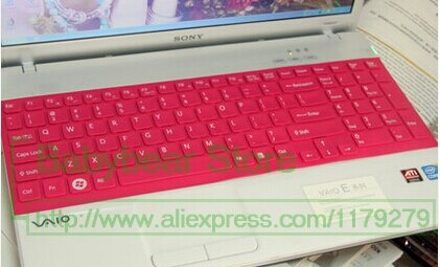 15 Inch 15.5 ''Silicone Keyboard Cover Protector Voor Sony Eb Serie Ee Cb El Eh Se F219 F24 E15 s15 E17 Serie Met Nummer Zone allrose