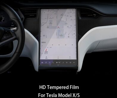15 Inch Auto Scherm Bescherming Film Gehard Glas Auto Accessoires Navigatie Scherm Beschermende Film Voor Tesla Model 3/Y HD model- X S