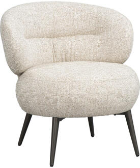 15% korting - Leen Bakker - Fauteuil Rolf - - Stof - Beige - 74x70x72.5 Cm