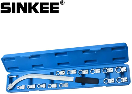 15 PC Auxiliary Timing Belt Tensioner Pulley Wrench Set 12-19MM SK1821