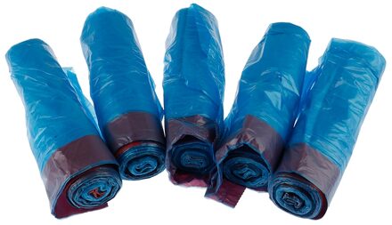 15 Pcs/Roll Garbage Trash Bag Home Keuken Vuilnisbak Bin Trekkoord Stevige Tas Milieuvriendelijk Afbreekbaar Draagbare