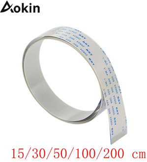 15 Pin Ribbon Flex CSI Cable with 15cm 30cm 50cm 100cm 200cm 1M 2M Length for Raspberry Pi 3 Model B+ / 3 / 2 Camera