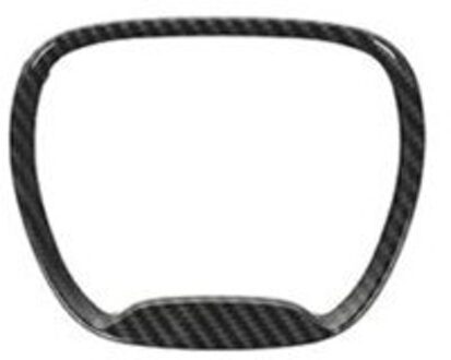 15 + Durango Stuurwiel Decoratie 1 Stuks Black Carbon Fiber Voor Dodge Challenger Charger
