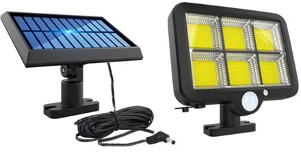 150/160 Led Cob Oplaadbare Solar Light Buiten Pir Motion Sensor Lamp Waterdicht Zonne-straat Wandlamp Tuin Decoratie 150LED