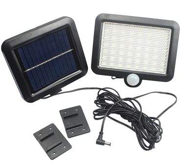 150/160 Led Cob Oplaadbare Solar Light Buiten Pir Motion Sensor Lamp Waterdicht Zonne-straat Wandlamp Tuin Decoratie 56 LED