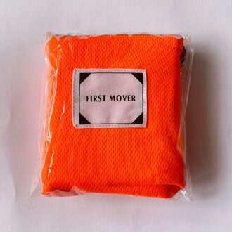 150*180Cm Draagbare Pocket Camping Mat Vouwen Camping Matras Baby Klim Outdoor Ultra-Dunne Waterdichte Strand Picknick deken Oranje / 110 x 145cm