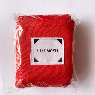 150*180Cm Draagbare Pocket Camping Mat Vouwen Camping Matras Baby Klim Outdoor Ultra-Dunne Waterdichte Strand Picknick deken Rood / 110 x 145cm