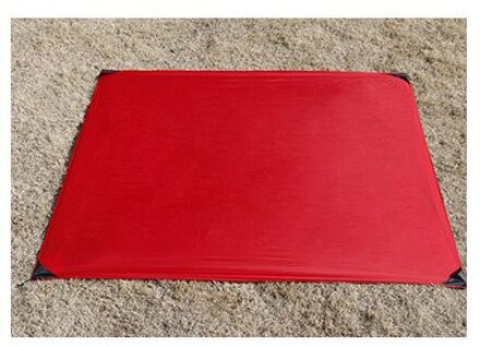 150*180Cm Draagbare Pocket Camping Mat Vouwen Camping Matras Baby Klim Outdoor Ultra-Dunne Waterdichte Strand Picknick deken Rood