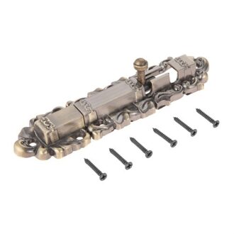 150/200/250Mm Retro Deur Bolt Gate Klink Antieke Venster Deuren Slide Bolt Vergrendelingen Security Lock Gate kast Klink Met Schroeven 150mm A
